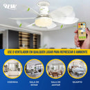 LumixPro| Ventilador Teto Com Luz Integrada Silencioso portatil🔥