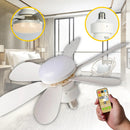 LumixPro| Ventilador Teto Com Luz Integrada Silencioso portatil🔥